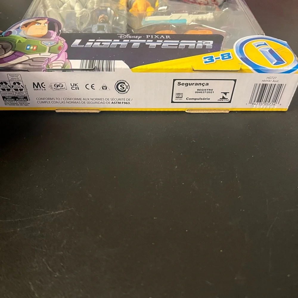 New 2023 - Imaginext Disney Pixar Lightyear: Jr. ZAP Patrol Figure 4 Pack - Picture 3 of 3